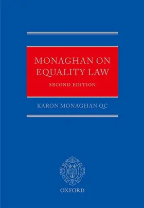 Monaghan QC |  MONAGHAN ON EQUALITY LAW 2E C | Buch |  Sack Fachmedien