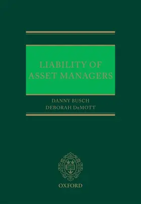 Busch / DeMott | Liability of Asset Managers | Buch | 978-0-19-960873-7 | www2.sack.de