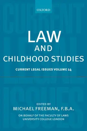 Freeman |  Law and Childhood Studies | Buch |  Sack Fachmedien