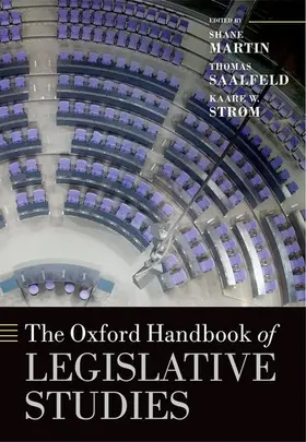 Martin / Saalfeld / Strom |  Oxford Handbook of Legislative Studies | Buch |  Sack Fachmedien