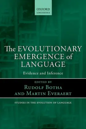 Botha / Everaert |  Evolutionary Emergence of Language | Buch |  Sack Fachmedien