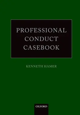 Hamer |  Professional Conduct Casebook | Buch |  Sack Fachmedien