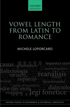 Loporcaro |  Vowel Length from Latin to Romance | Buch |  Sack Fachmedien