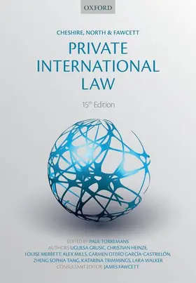 Grusic / Torremans / Heinze |  Cheshire, North & Fawcett: Private International Law | Buch |  Sack Fachmedien