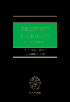 Fairgrieve / Goldberg |  Product Liability (Revised) | Buch |  Sack Fachmedien