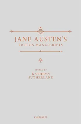 Sutherland |  Jane Austen's Fiction Manuscripts | Buch |  Sack Fachmedien