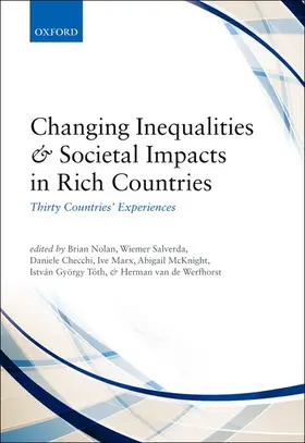Nolan / Salverda / Checchi | Changing Inequalities and Societal Impacts in Rich Countries | Buch | 978-0-19-968742-8 | www2.sack.de