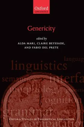 Mari / Beyssade / Del Prete |  Genericity | Buch |  Sack Fachmedien
