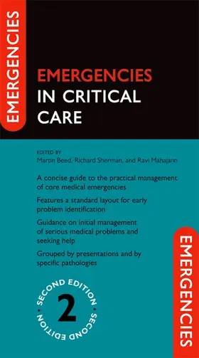 Beed / Sherman / Mahajan |  Emergencies in Critical Care | Buch |  Sack Fachmedien