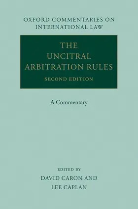 Al / Caron / Caplan |  UNCITRAL ARBITR RULES | Buch |  Sack Fachmedien
