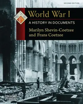 Shevin-Coetzee / Coetzee |  World War I | Buch |  Sack Fachmedien