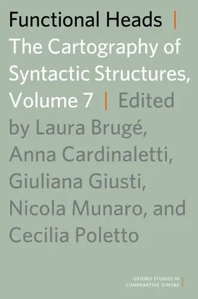 Brugé / Cardinaletti / Giusti |  Functional Heads, Volume 7 | Buch |  Sack Fachmedien