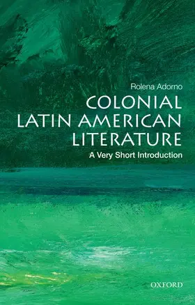 Adorno |  Colonial Latin American Literature | Buch |  Sack Fachmedien