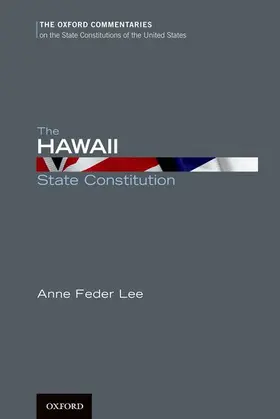 Lee |  The Hawaii State Constitution | Buch |  Sack Fachmedien