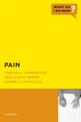 Washington / Brown / Fanciullo |  Pain | Buch |  Sack Fachmedien