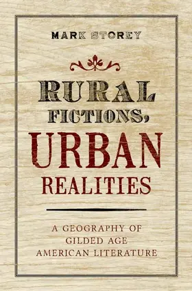 Storey |  Rural Fictions, Urban Realities | Buch |  Sack Fachmedien