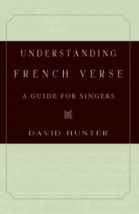 Hunter |  Understanding French Verse | Buch |  Sack Fachmedien