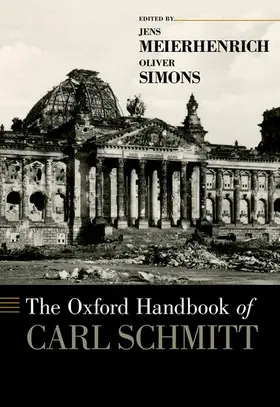 Meierhenrich / Simons |  Oxford Handbook of Carl Schmitt | Buch |  Sack Fachmedien