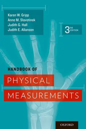 Allanson / Gripp / Slavotinek |  Handbook of Physical Measurements (Updated, Revised) | Buch |  Sack Fachmedien