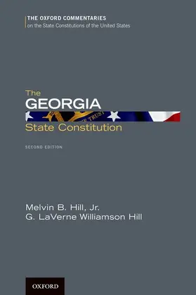 Hill |  The Georgia State Constitution | Buch |  Sack Fachmedien