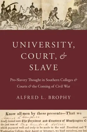 Brophy |  University, Court, and Slave | Buch |  Sack Fachmedien