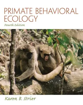 Strier |  Primate Behavioral Ecology | Buch |  Sack Fachmedien