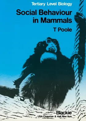 Poole |  Social Behaviour in Mammals | Buch |  Sack Fachmedien