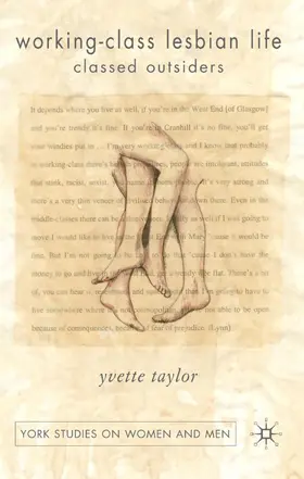 Taylor | Working-Class Lesbian Life | Buch | 978-0-230-00871-7 | www2.sack.de