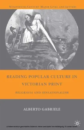 Gabriele |  Reading Popular Culture in Victorian Print | eBook | Sack Fachmedien