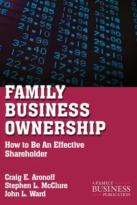 Aronoff / Ward |  Family Business Ownership | Buch |  Sack Fachmedien