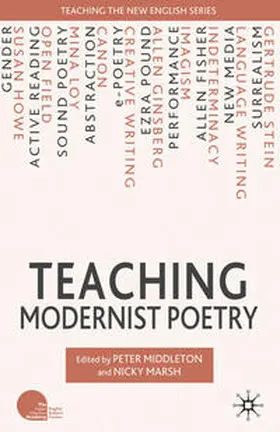 Marsh / Middleton |  Teaching Modernist Poetry | Buch |  Sack Fachmedien