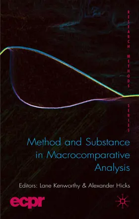 Kenworthy / Hicks |  Method and Substance in Macrocomparative Analysis | Buch |  Sack Fachmedien