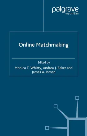 Whitty / Baker / Inman |  Online Matchmaking | eBook | Sack Fachmedien