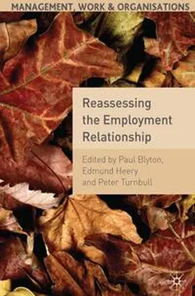 Heery / Turnbull | Reassessing the Employment Relationship | Buch | 978-0-230-22172-7 | sack.de