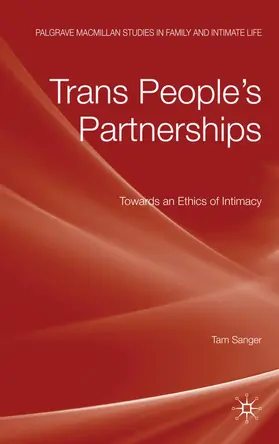 Sanger |  Trans People's Partnerships | Buch |  Sack Fachmedien