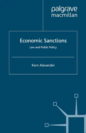 Alexander |  Economic Sanctions | eBook | Sack Fachmedien