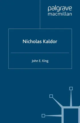 King |  Nicholas Kaldor | eBook | Sack Fachmedien
