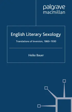 Bauer |  English Literary Sexology | eBook | Sack Fachmedien