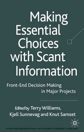 Williams / Samset / Sunnevåg |  Making Essential Choices with Scant Information | eBook | Sack Fachmedien
