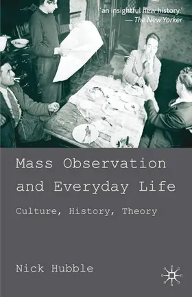 Hubble |  Mass Observation and Everyday Life | Buch |  Sack Fachmedien
