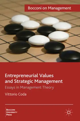 Coda |  Entrepreneurial Values and Strategic Management | Buch |  Sack Fachmedien