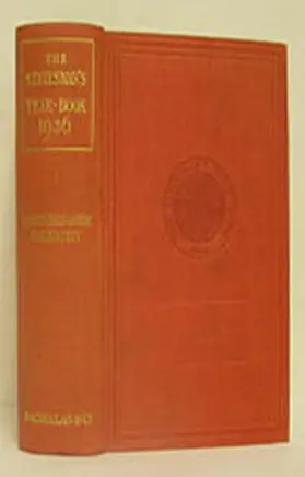 Epstein |  The Statesman's Year-Book | eBook | Sack Fachmedien