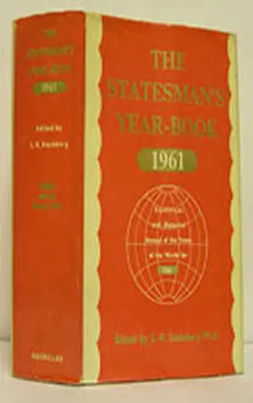 Steinberg |  The Statesman's Year-Book | eBook | Sack Fachmedien