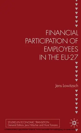 Lowitzsch |  Financial Participation of Employees in the EU-27 | eBook | Sack Fachmedien