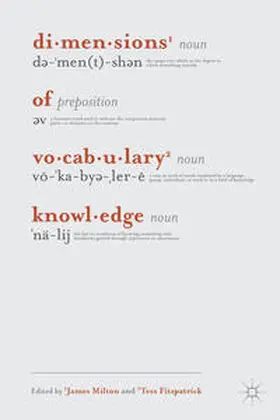 Milton / Fitzpatrick |  Dimensions of Vocabulary Knowledge | Buch |  Sack Fachmedien