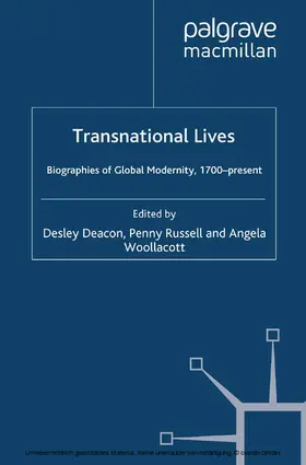 Deacon / Russell / Woollacott |  Transnational Lives | eBook | Sack Fachmedien