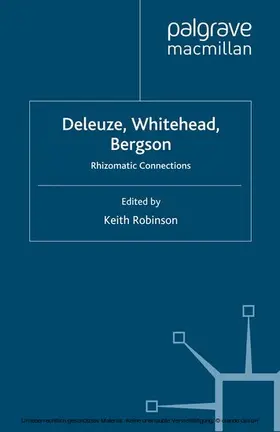 Robinson |  Deleuze, Whitehead, Bergson | eBook | Sack Fachmedien