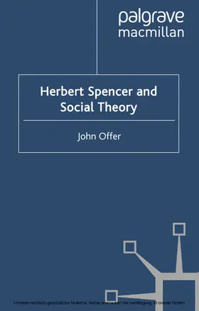 Offer |  Herbert Spencer and Social Theory | eBook | Sack Fachmedien