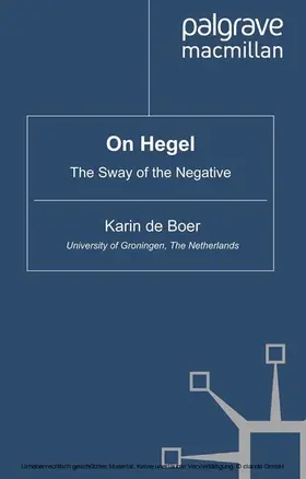 On Hegel | eBook | Sack Fachmedien