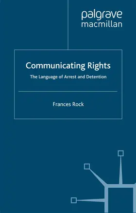 Rock |  Communicating Rights | eBook | Sack Fachmedien